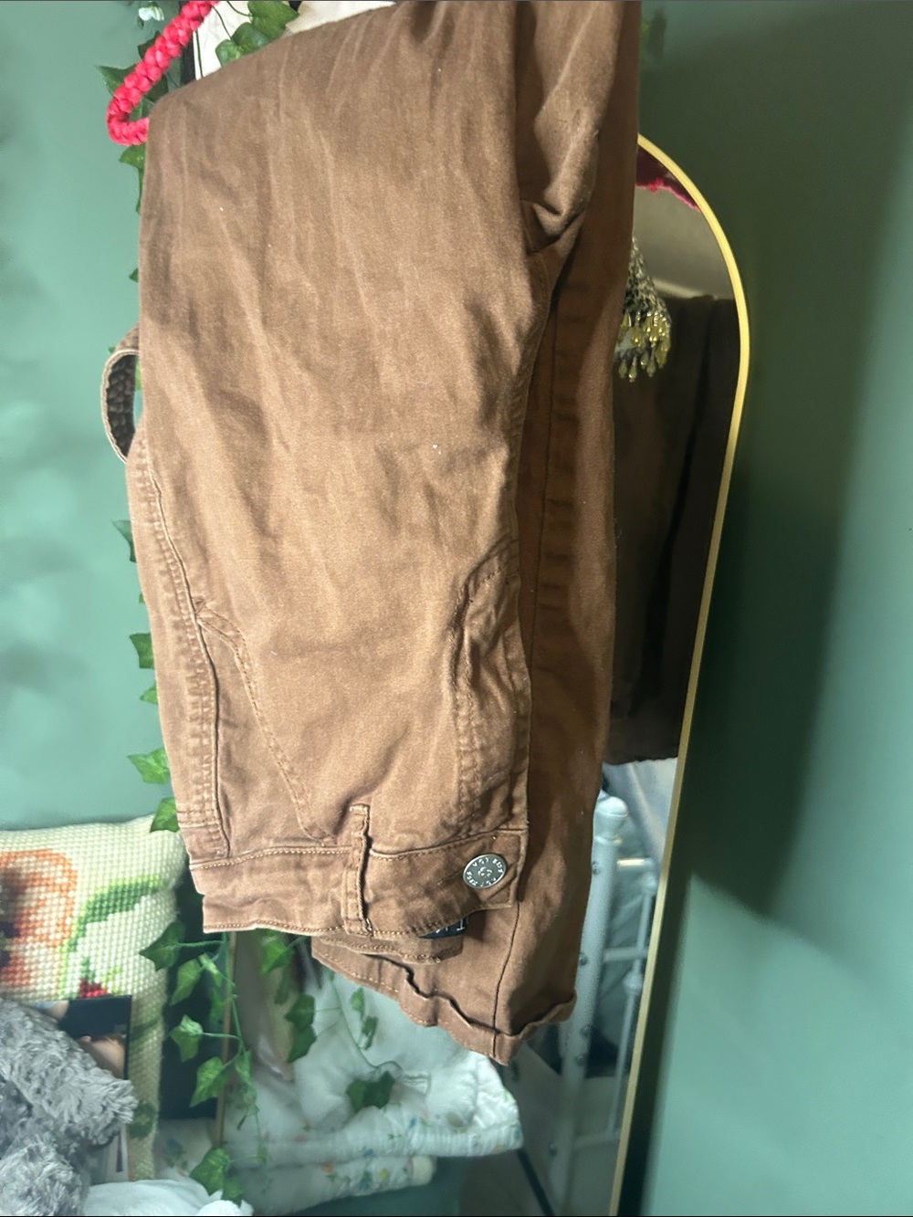 Hot Kiss High-Rise Brown Women's Jeans